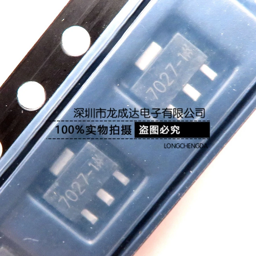 

30pcs original new HT7027A-1 7027-1 SOT89 three-terminal regulator chip Low-voltage differential regulator chip
