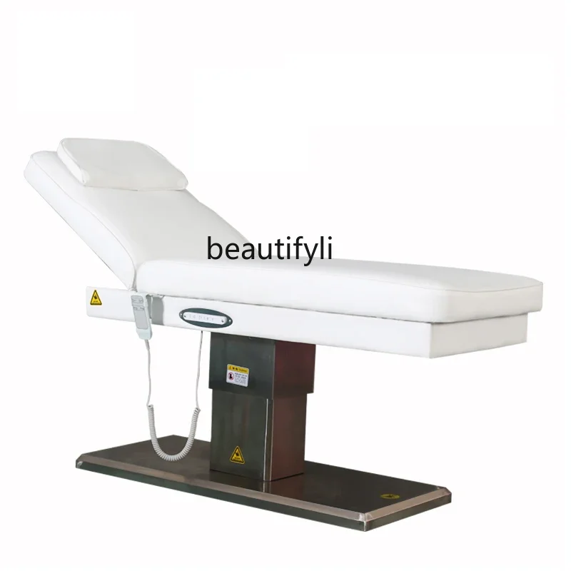 

Luxury Electric Beauty Bed Lifting Tattoo Bed Tattoo Eyebrow Ear Cleaning Bed Spa Massage Couch