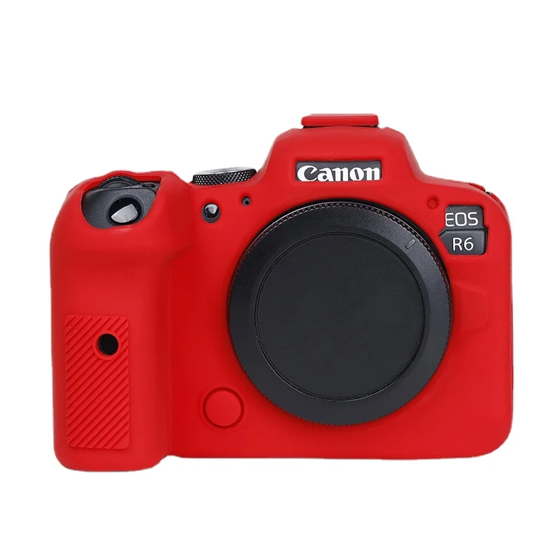 Silicone Dslr Câmera Case do Corpo Capa Protetora da Pele Bolsa para Canon Eos r6 r5 r rp M50 70d 80d 90d 600d G7x Iii Câmeras Digitais - Image 5