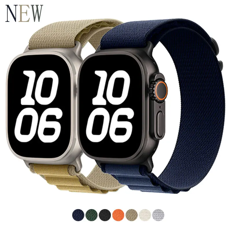 alpine loop Sport watch strap Apple watch ultra band series 10 SE 42mm 44mm 45mm 46mm 49mm 44 45 46 49 mm original Bracelet