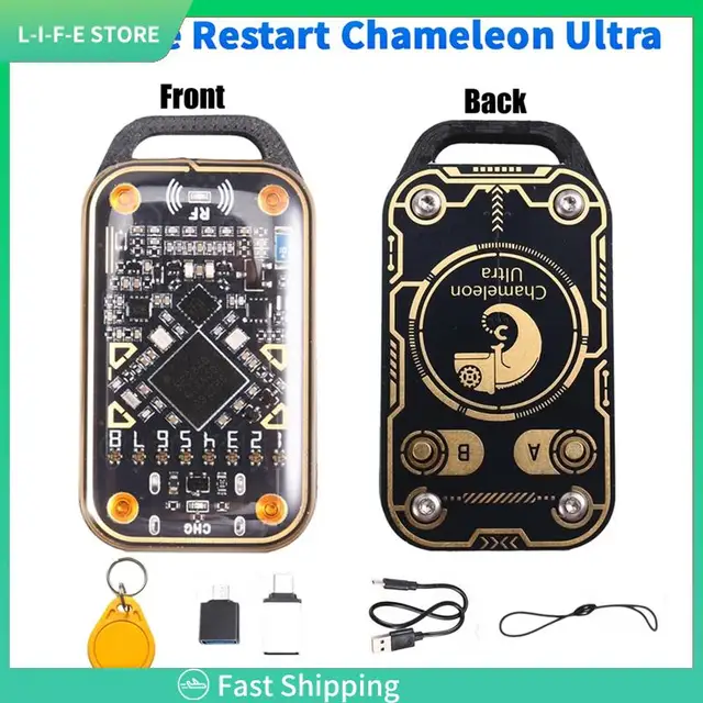 Chameleon Ultra Smart Card Emulator+CUID Keychain RFID Smart Chip Reader 125K 13.56M Card Decode NFC Duplicator-AA98 1