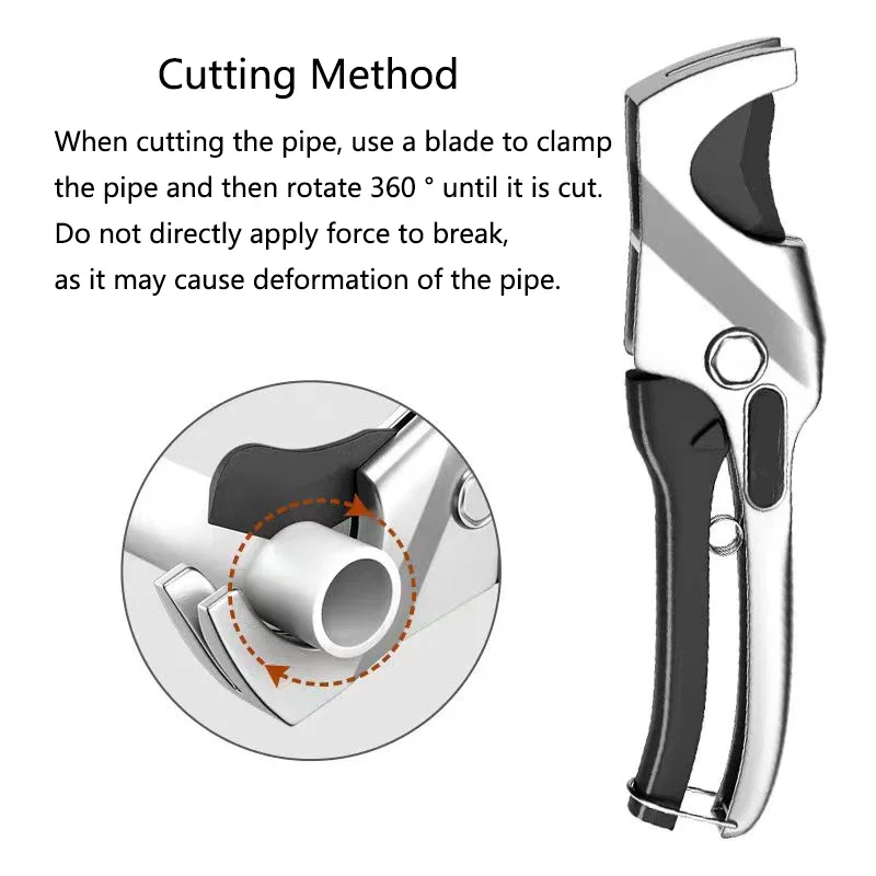 32/35MM Pipe Cutter Professional PVC/PPR/PP Hose Cutting Portable Hand Tool Plastic Pipe Scissors For Aquarium PVC Home