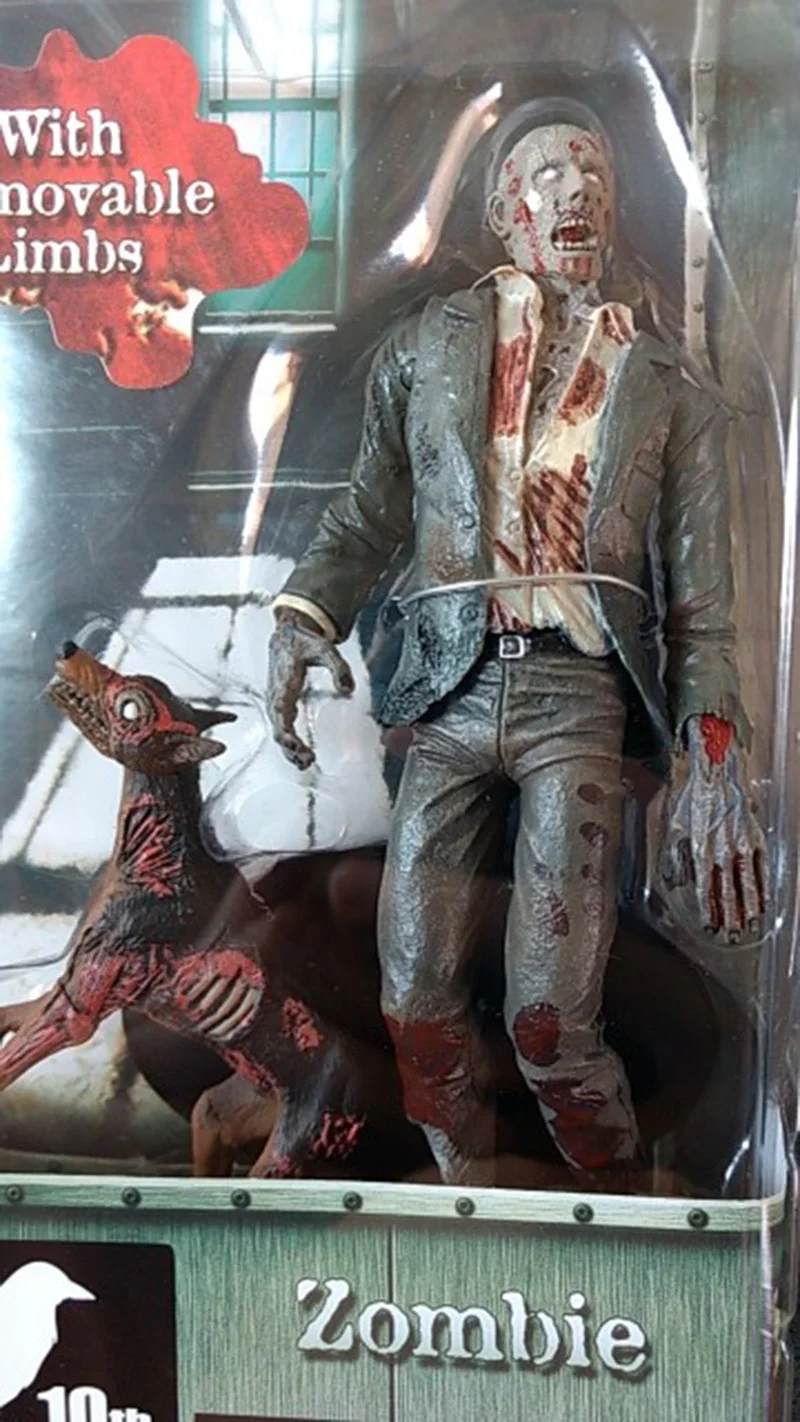 NECA Plaid Shirt Zombie フィギュア　未開封 Cult Classics Series 4 Plaid Shirt Zombie Figure by NECA