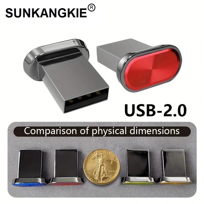 대용량 초소형 USB 플래시 드라이브 SUNGKANGKIE 128G 64GB 32G USB2.0 울트라 썸 USB 드라이브 USB 메모리 스틱 점프 드라이브