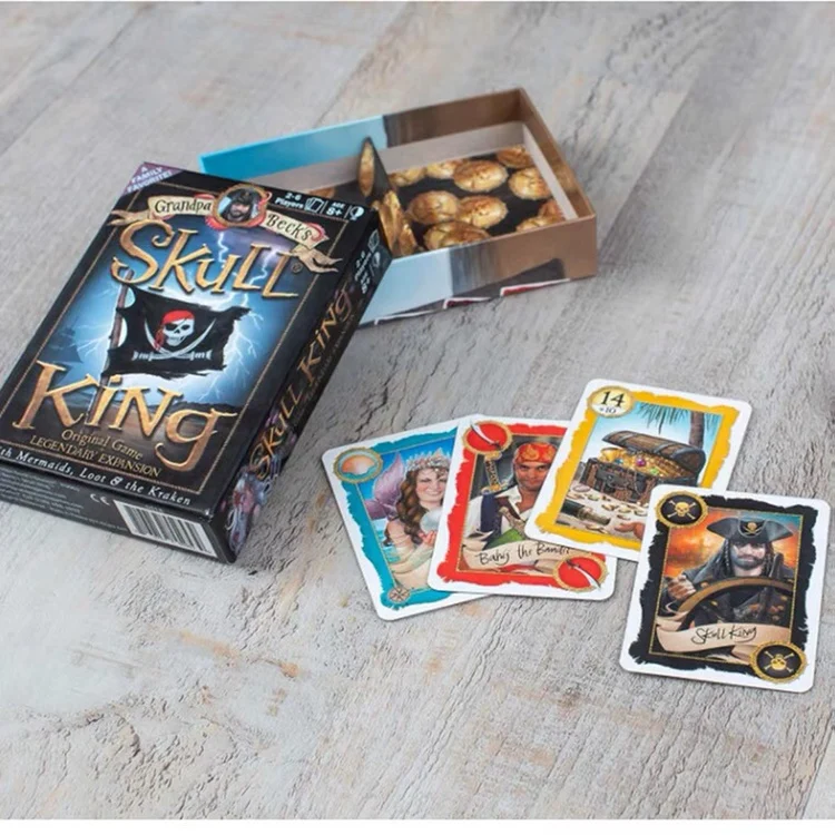 

Настольная игра Череп Король полная Подпись пират
