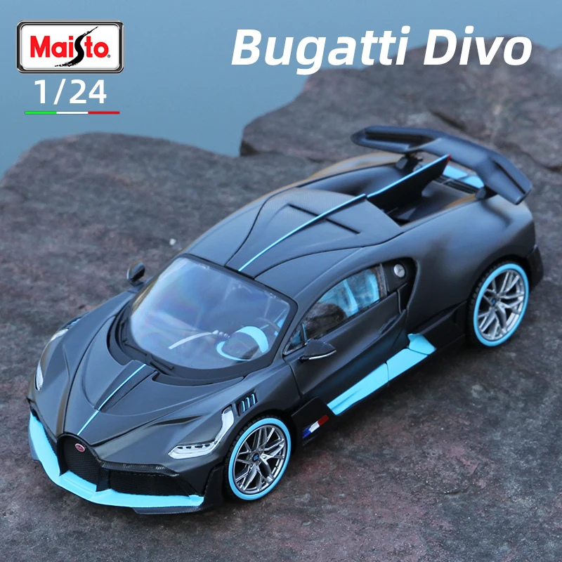 

Модель спортивного автомобиля Maisto 1:24 Bugatti Divo, литые автомобили, коллекция подарков