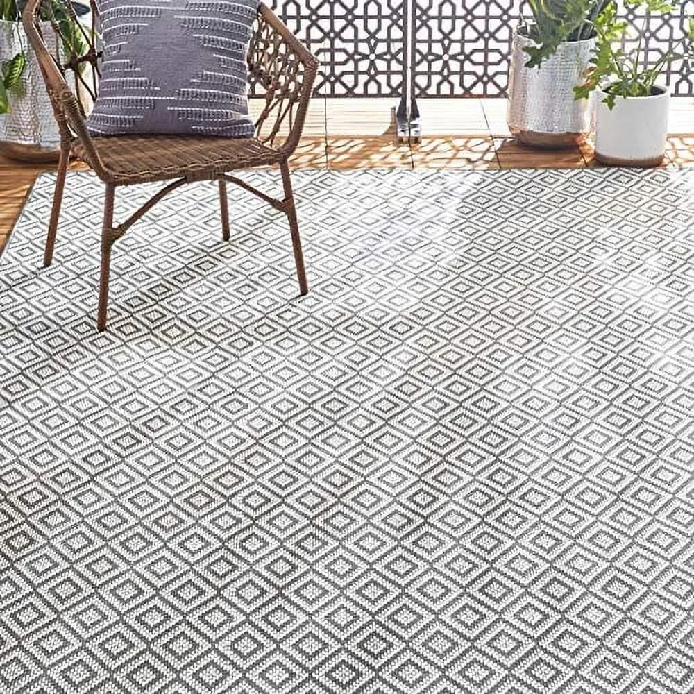 

7'10“x10'2” Carpet Living Room Decor Grey/Cream Carpets Modern Diamond Indoor/Outdoor Area Rug Bath Mat Rugs Home Furniture the