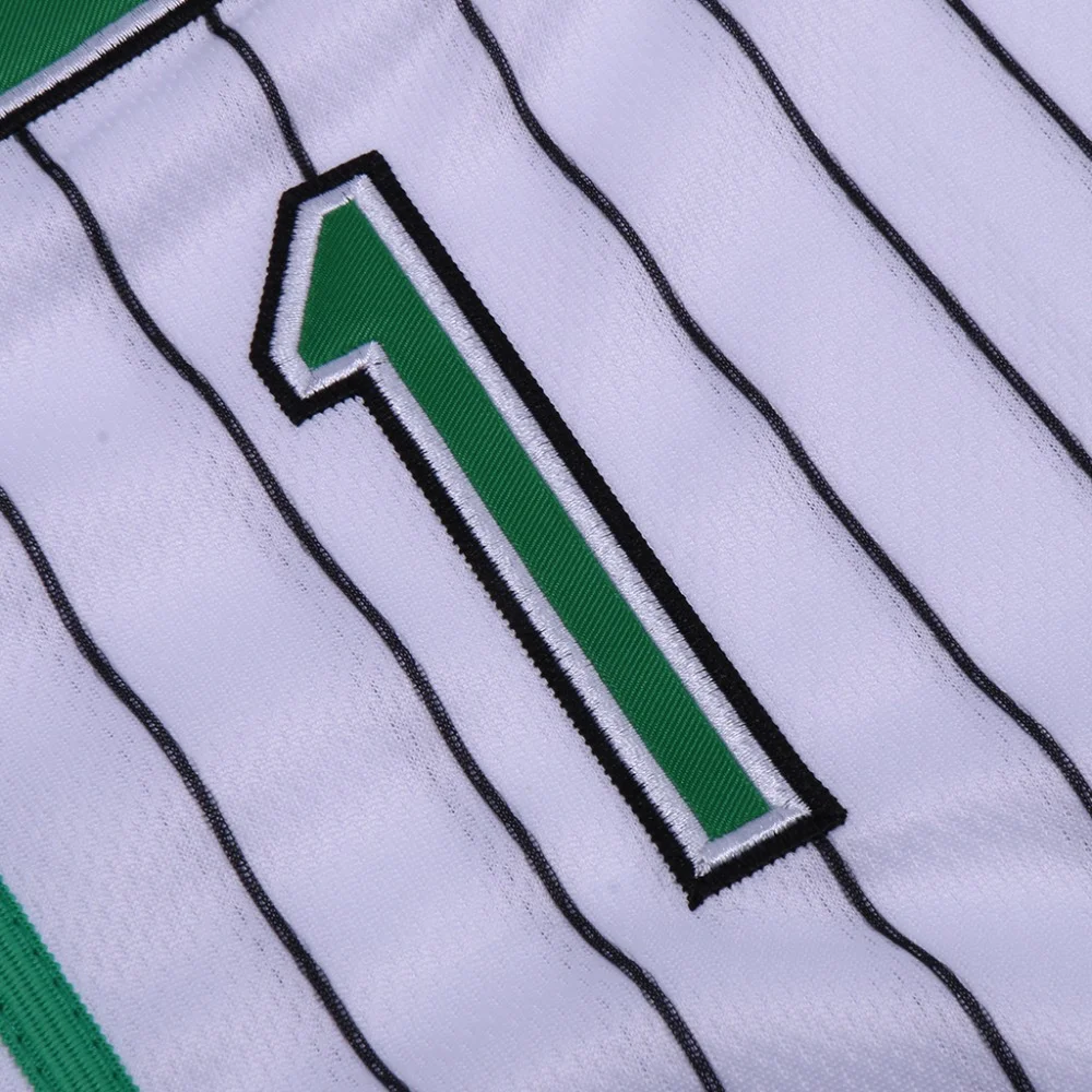 Double Stitched #1 G-Baby Kekambas The Movie White black Baseball Jerseys Mens