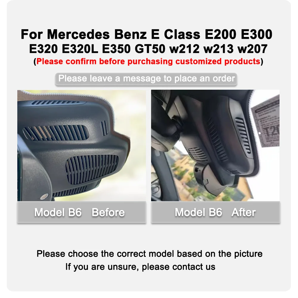 4K HD Plug and play Dash Cam For Mercedes Benz E Class E200 E300 E320 E320L E350 GT50 w212 w213 w207 Car Dvr Dashcam