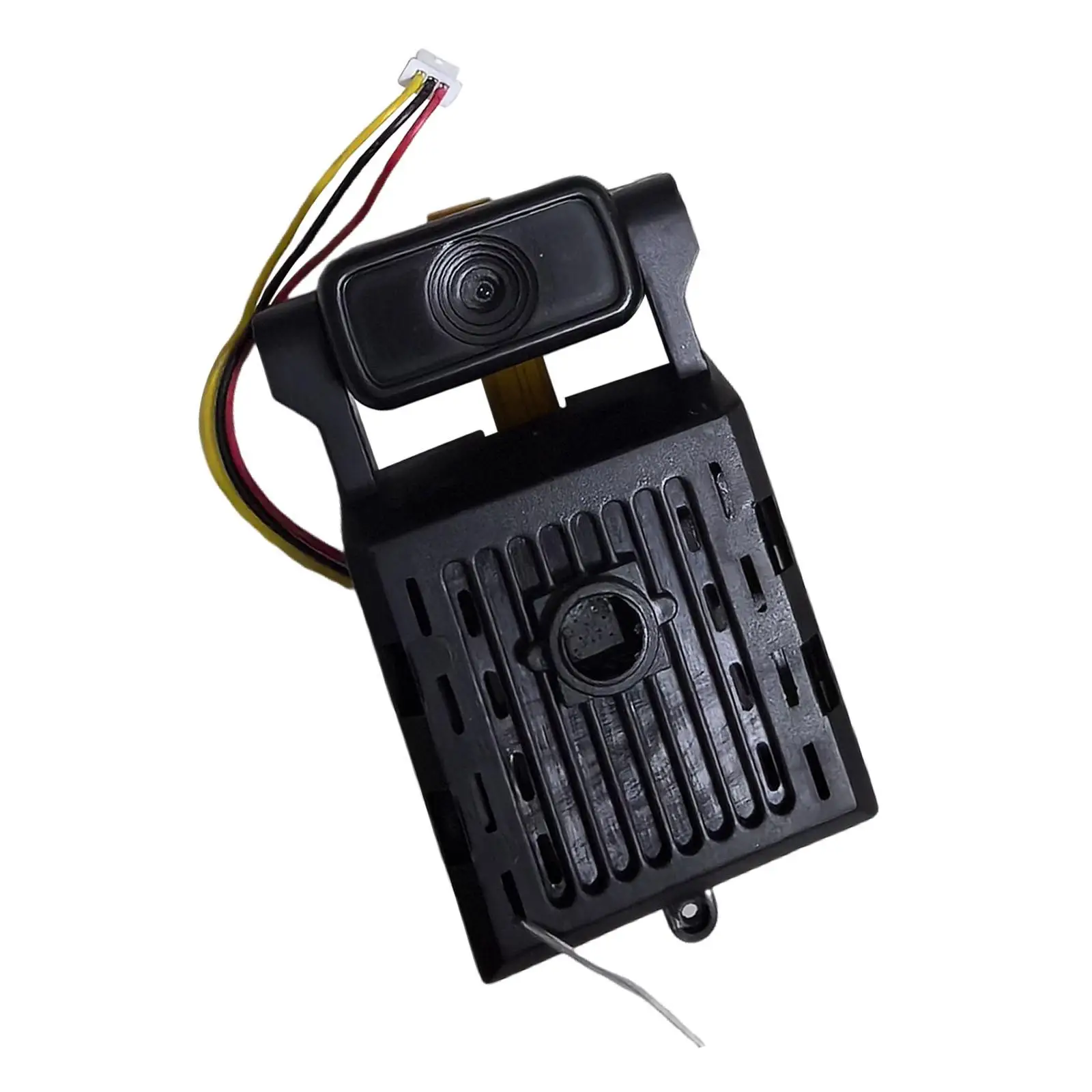 Module caméra pour drone E88 Pro déconnecté avec câble ruban visible, remplacement facile et rapide garanti.