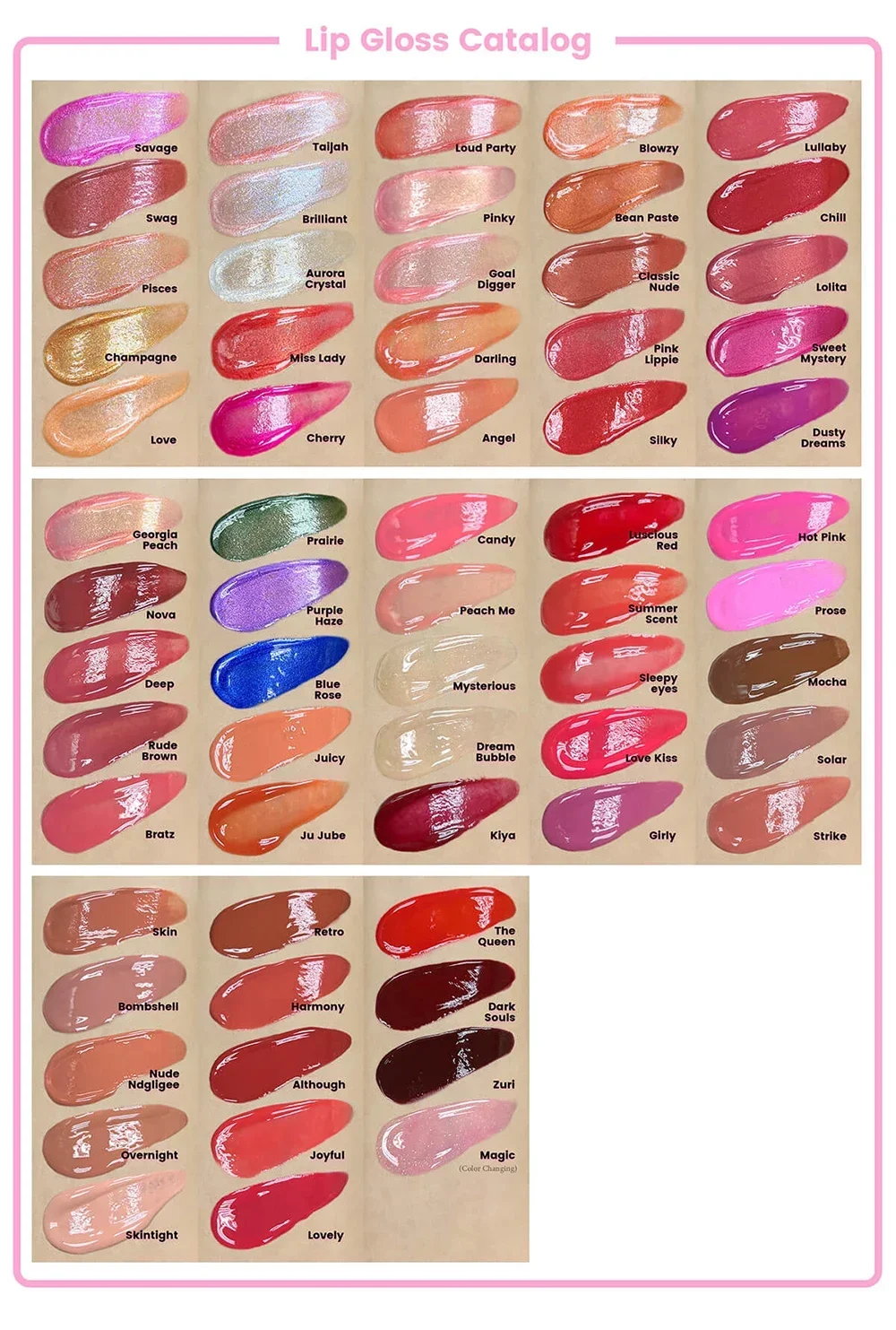 Private Label Lipgloss Vegan Makeup Sets Lip Make Up Kit Wholesale High Quality 6
