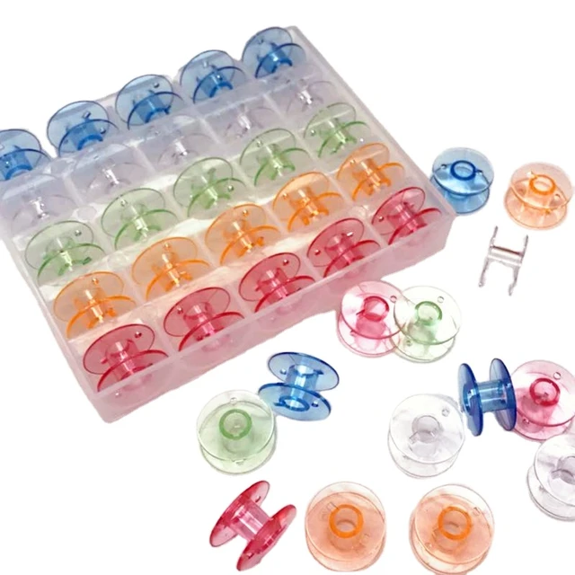 Brother Bobbins 11.5mm Pack Of 10 With Clip Set