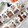 2m/Roll Magic House PET Stickers Decorative Fantasy Transparent Tape For Scrapbooking Journal Aesthetic Stationery 5