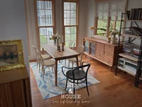 1/6 doll house model furniture accessories mini model Specially made dining chair/armchair 2