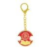 Feng Shui Chinese Art  Wealth Lock Amulet Good Fortune Keychain 1