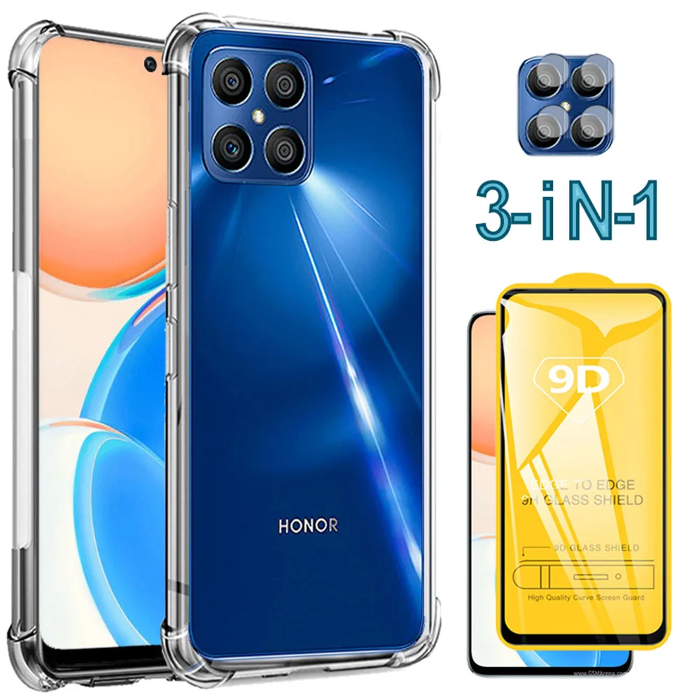 хонор х8 чехол для Huawei Honor X8 силиконовые case Honor 50 lite  противоударный смартфон чехлы хуавей хонор x7 x9 х8 чехол | AliExpress