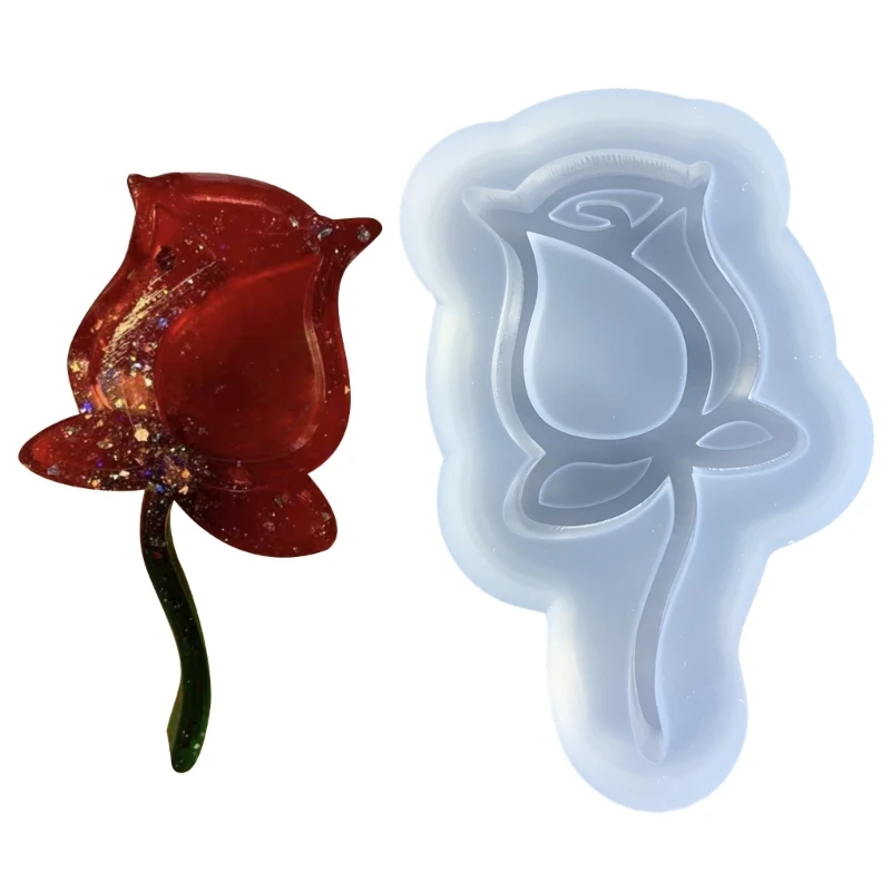 

Flower Ornament Silicone Mold Pendant Handmade Bag Decoration Mold