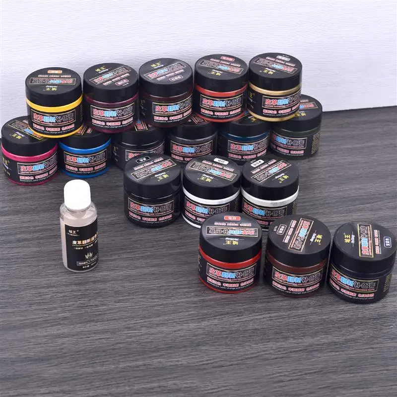 50g/Bottle Leather Dye Vegetable Tanned Leather Pigment Coloring DIY Leather Crafts Used For Vegetable Tanning Material