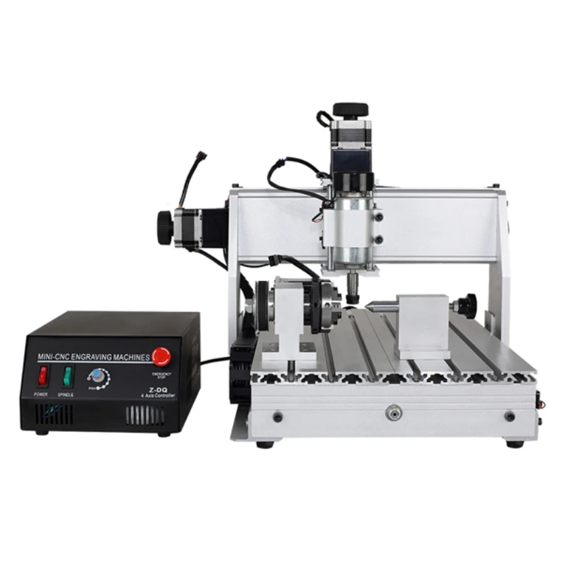 Small cheap chinese cnc router table top type 4 axis 3040