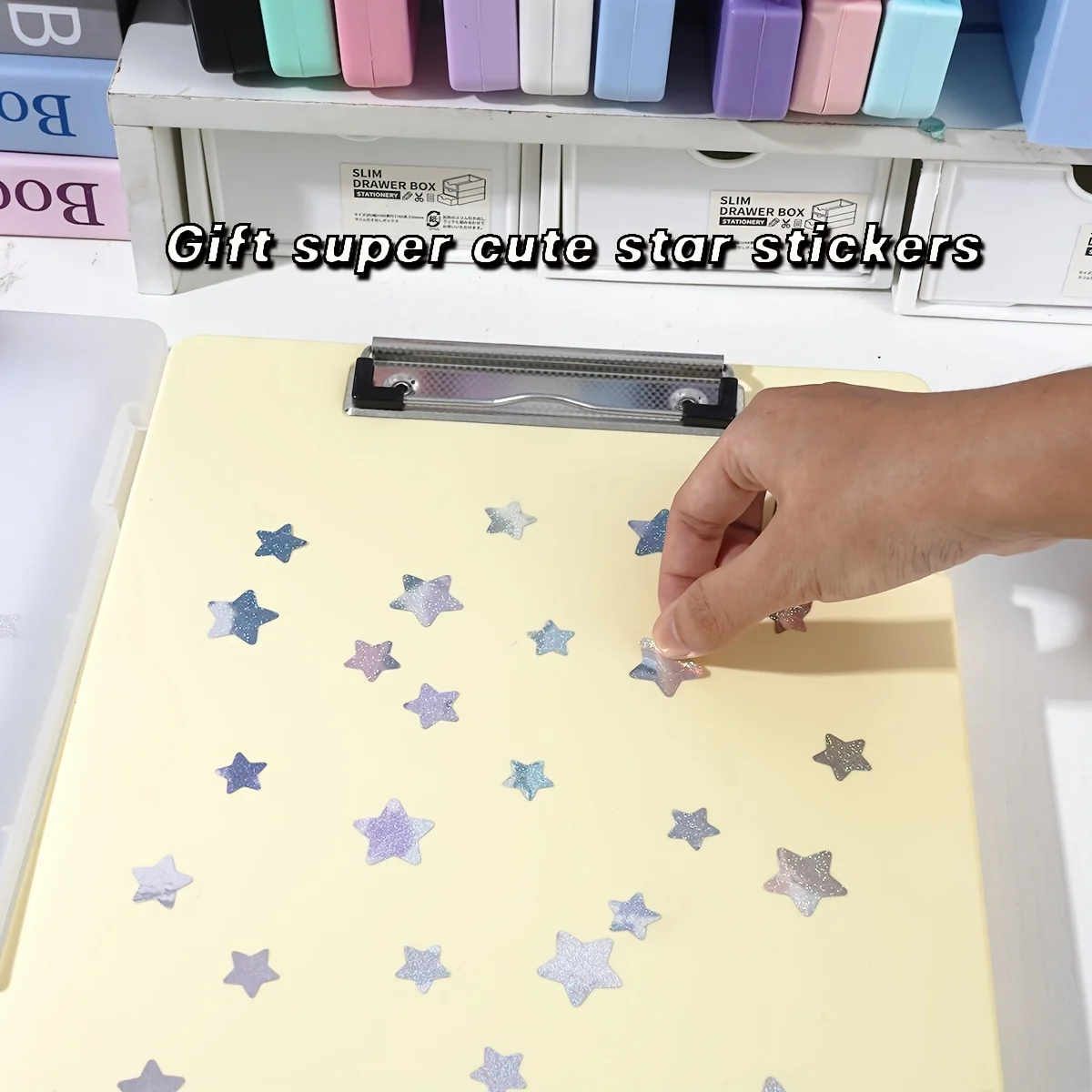 3 in 1 Multi-Functional File Folder, A4, Large Capacity, Plastic, for Student, Office, Document Organization, Shelf Dividers