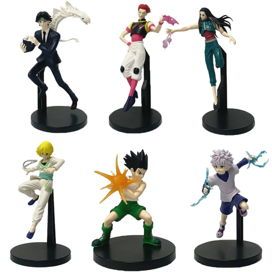 Hunter X Hunter Collector's Edition 6-Piece Anime Figure Set - Premium PVC Action Figures & Gifts