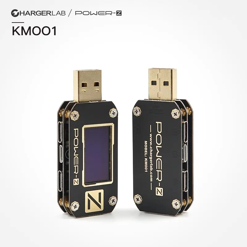 

ChargerLAB POWER-Z USB Dual Type-C KM001Pro KM001 Pro USB PD tester Current Vlotage Power Capacity QC3.0 2.0 Cable Meter
