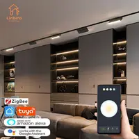 Smart Magnetic Track Rail Light System Modern Flexible Fixture LED Spotlight DC48V Ceiling Indoor Light Smart Home Lamp Living 1