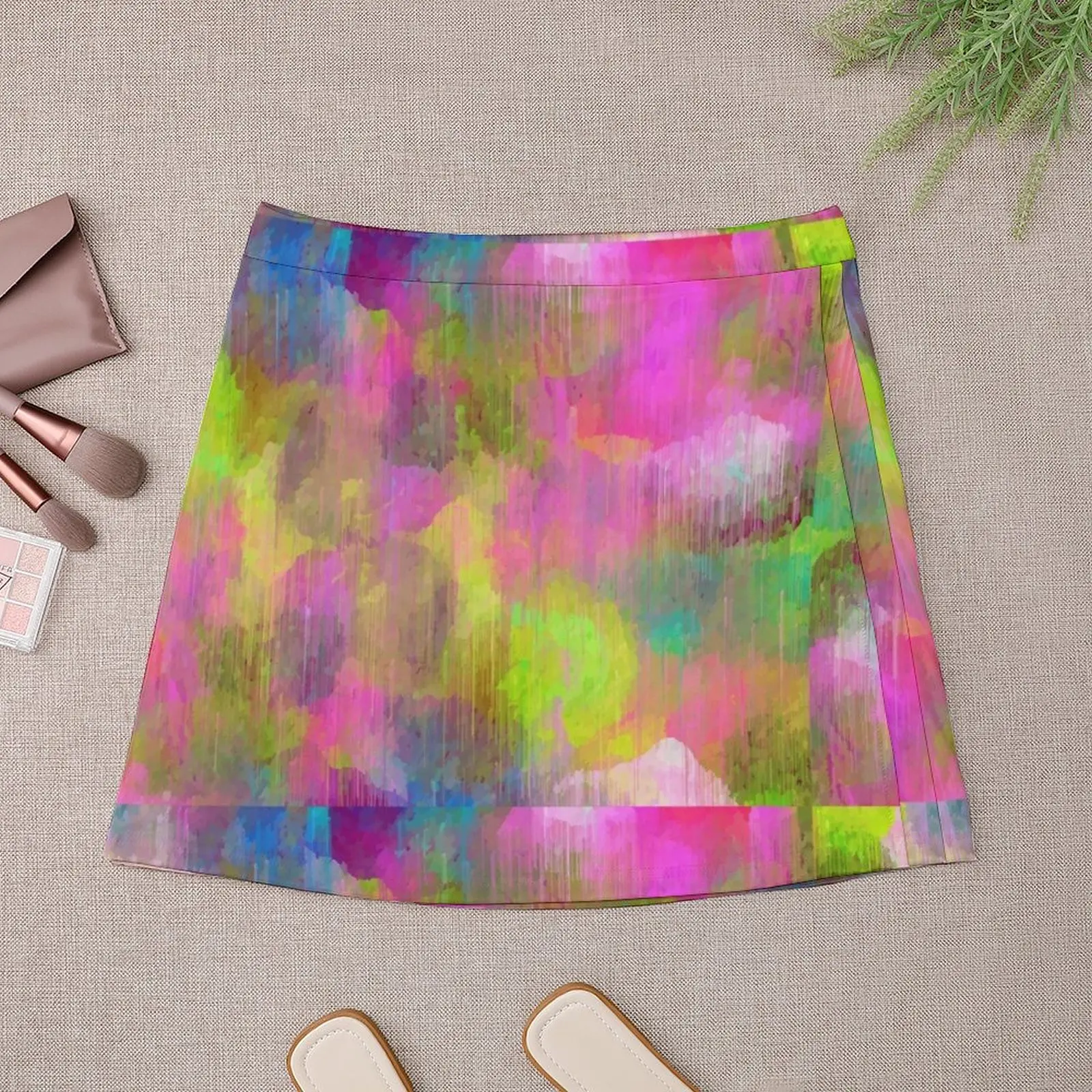 Fragmented Florals Mini Skirt Woman skirt Women clothing women clothes