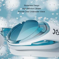 Swimming Goggles Adult Professional Pool Goggles No Leaking Swim Glasses Anti Fog UV Protection Swim Goggles for Men Women Youth 2