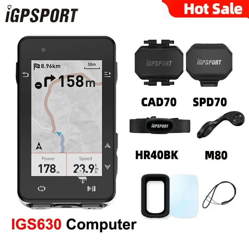 

Велокомпьютер IGPSPORT iGS630, мощный GPS позиционирование, офлайн-карта, спидометр IPX7, велосипедный компьютер, спидометр