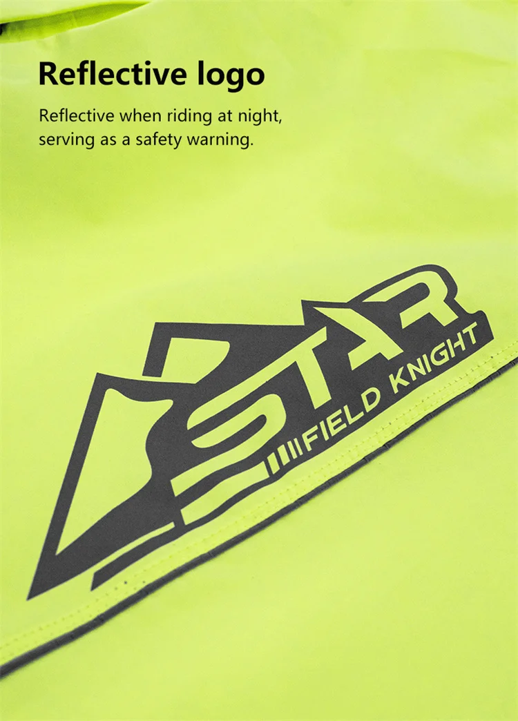 Summer Waterproof Motorcycle Split Raincoat Men Women Breathable Motocross Raincoat Reflective Motorbike Lightweight