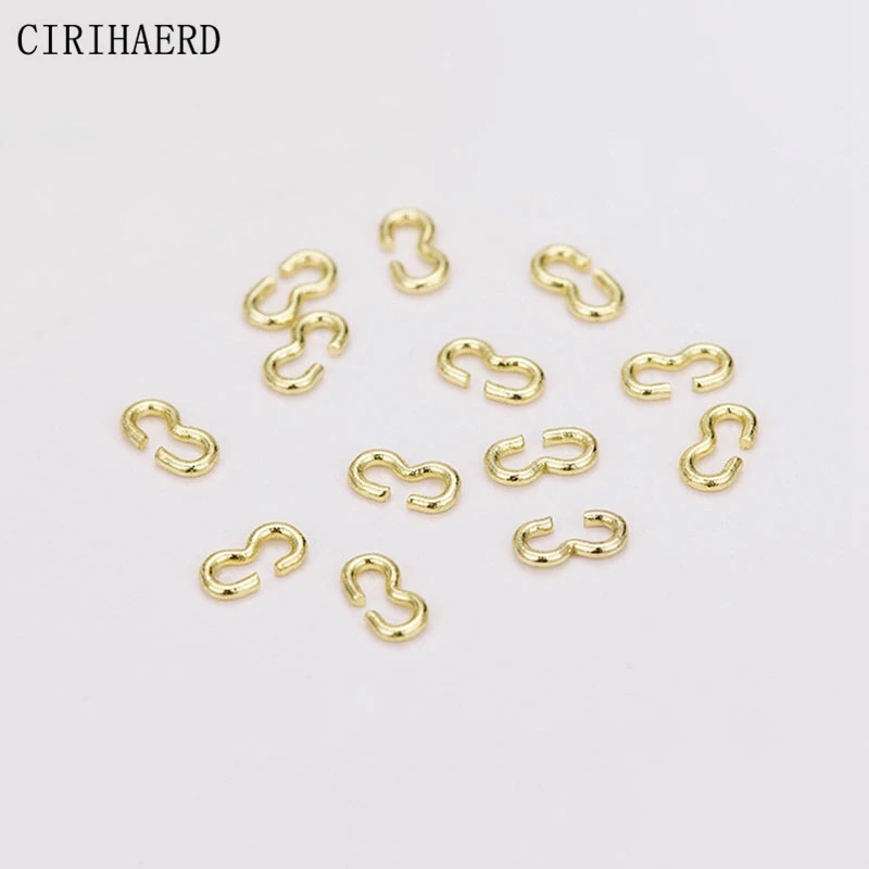 Wholesale Real Gold Plated Lobster Clasp DIY Necklace Jewellery Making  Supplies Crafts Materials Jewelry Connectors Loose Buckle