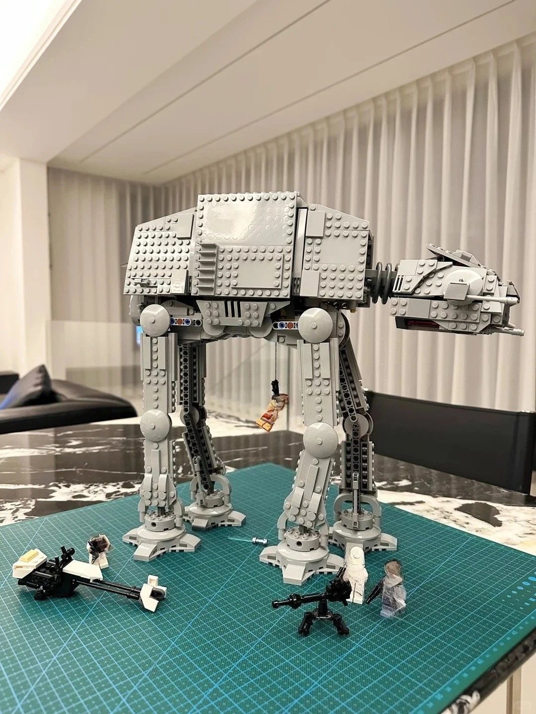 재고 있음 UCS 6785PCS 대형 ATAT 빌딩 블록 세트 브릭 모델 어린이 남자아이 생일 크리스마스 선물 장난감