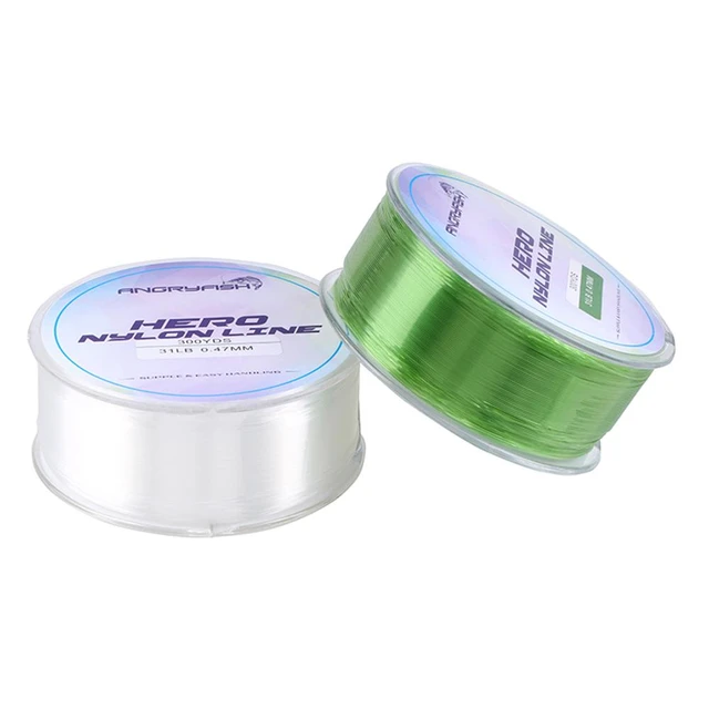 300YD 0.12mm-0.47mm Nylon Fishing Line Monofilament Japan Material