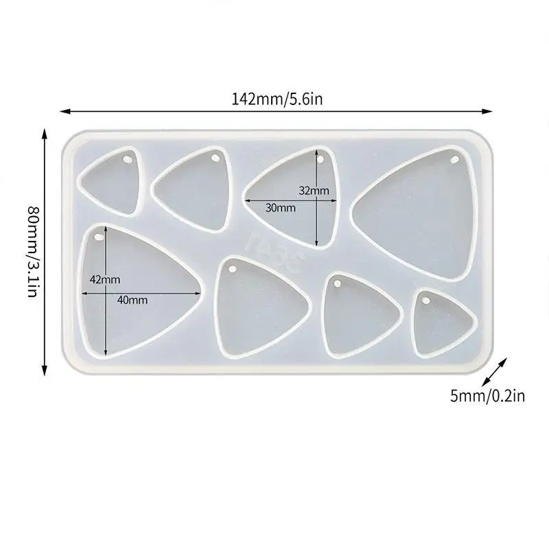 STAMPI IN RESINA lettera alfabeto kit numero stampo silicone portachiavi penna gioielli W2X9 EUR