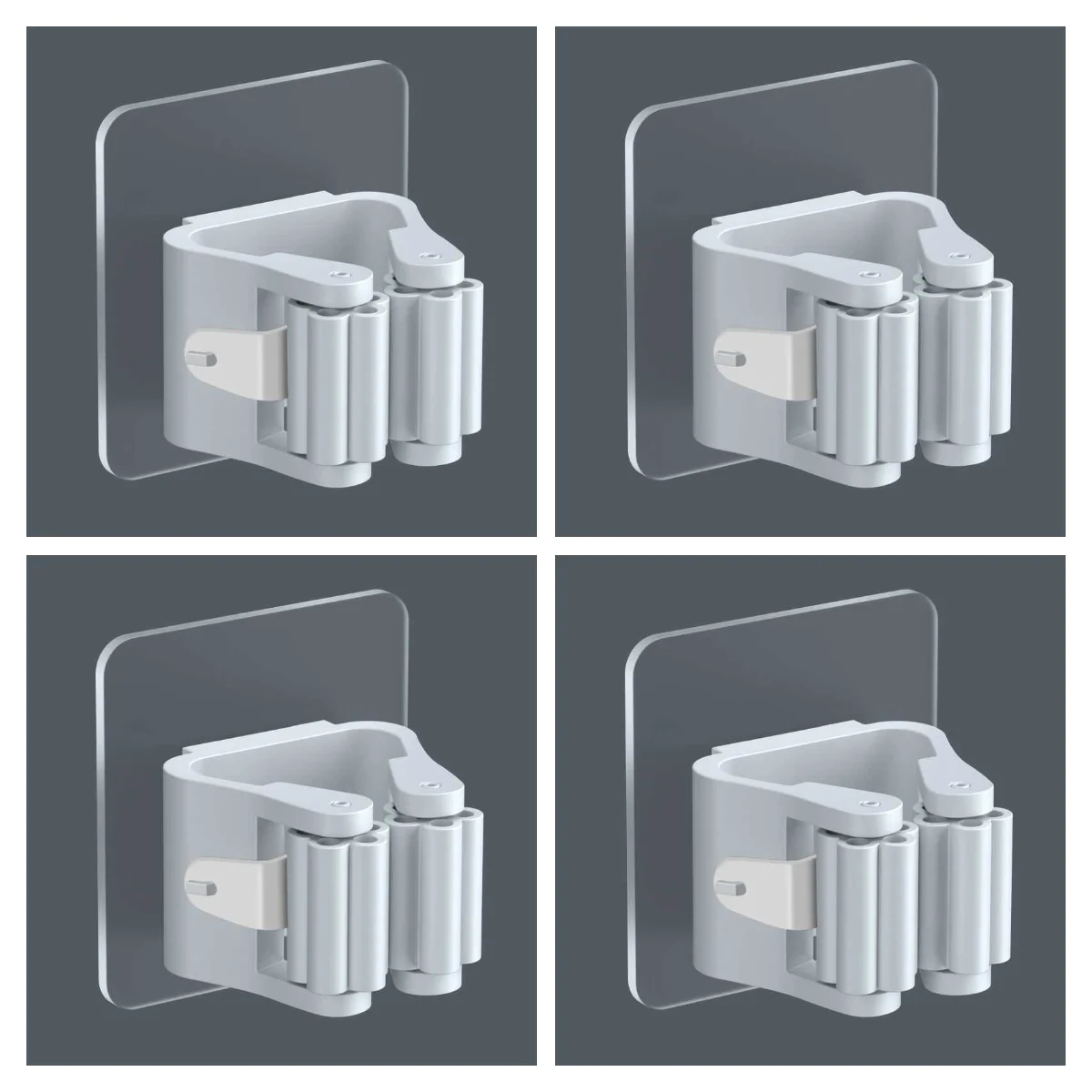 4pcs White-1