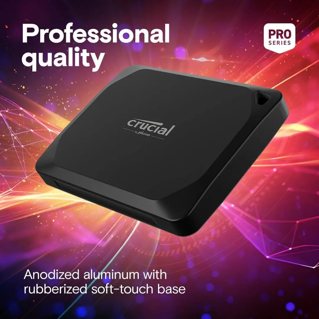 Crucial X10 4TB ポータブルSSD 2100MB/s マットブルー Amazon.com: Crucial X10 4TB Portable SSD, Up to 2,100MB/s