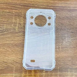 Ultra - Thin TPU Silicone Case - Black Transparent Protective Shell for Cubot Kingkong 11 (Transparent)