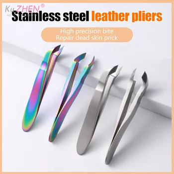 1 Pcs Small Nail Cuticle Clip Scissors Tweezers Mini Clipper Cutter Trimmer For Finger And Toe Dead Skin Remove Pedicure Tools