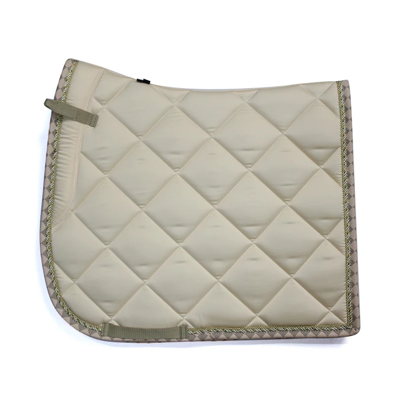 Harness Beige Chessboard Plaid Obstacle Horse Sweat Pad Horse Leggings Leg Guard Earmuffs Suit