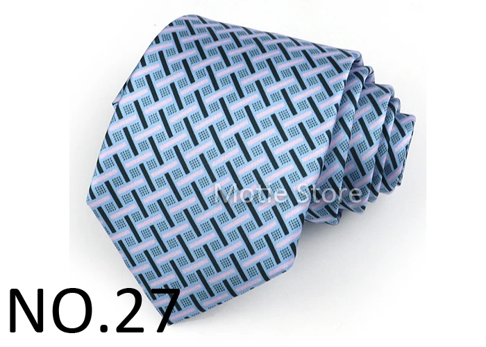 Herren-Krawatte aus anmutigem, weichem Polyester, unregelmäßiges Muster, Krawatte für Hochzeit, Party, Alltag, Hemd, Anzug, Krawatte, Accessoire, Dekoration, Geschenk – Detail 28