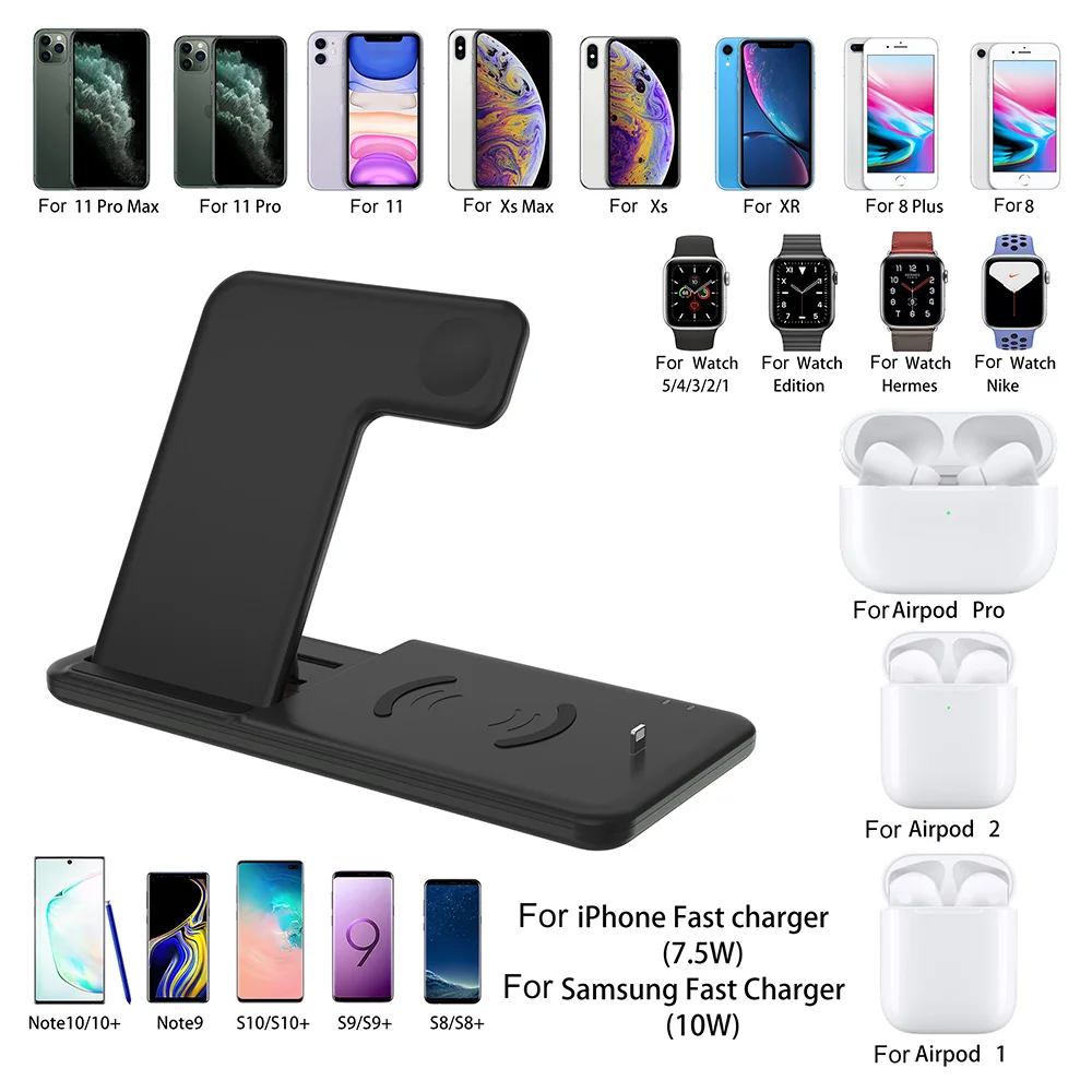 Portable Wireless Charging Dock Magnetic Charger Adapter USB-C/iOS Port  Charging Stand For Apple Watch Ultra 49mm iWatch Series - AliExpress