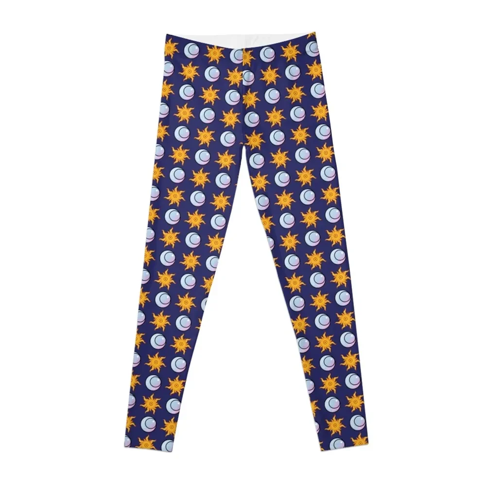 

Sun Drop and Moon Drop Leggings workout shorts Jogger pants Womens Leggings