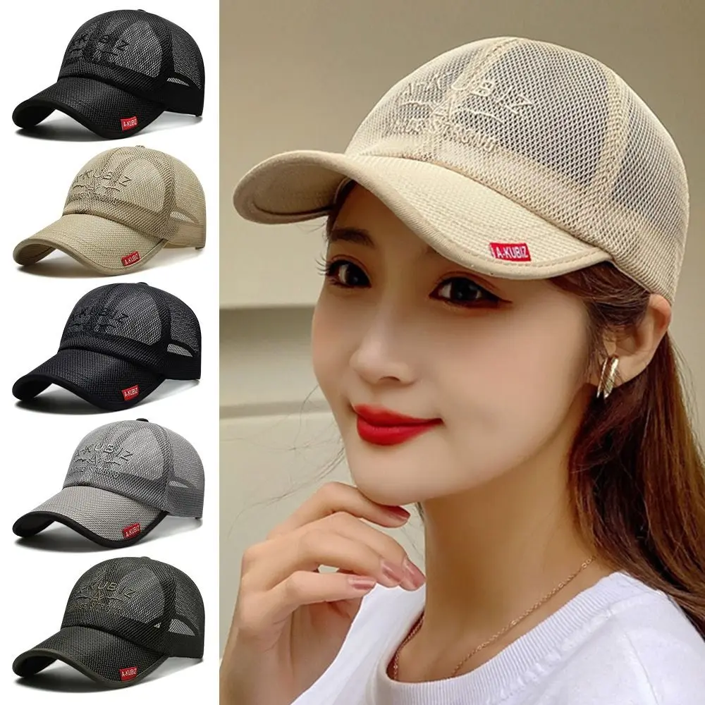 Outdoor Sports Men Women Fashion Summer Sunscreen Hats Sun Protection Caps Baseball Cap Full Mesh Hats baseball cap sun hat