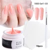 Quick Extension Gel Nail Polish All For Manicure Set Fake Nails Building Gel Brush Extend Mold Nail Tool Accessory Kit BE1800-1 4