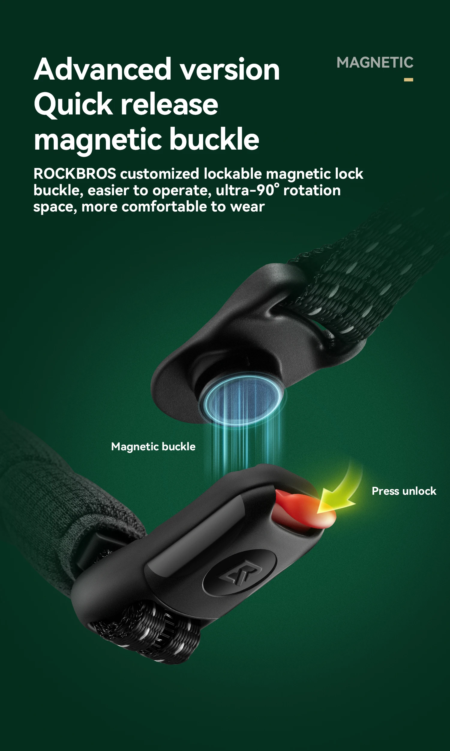 ROCKBROS Fahrradhelm, integral geformter, verstellbarer Kiel-Reithelm, 16-Loch-Umleitung, atmungsaktiv, verdickt, sportlicher, sicherer Helm – Detail 11