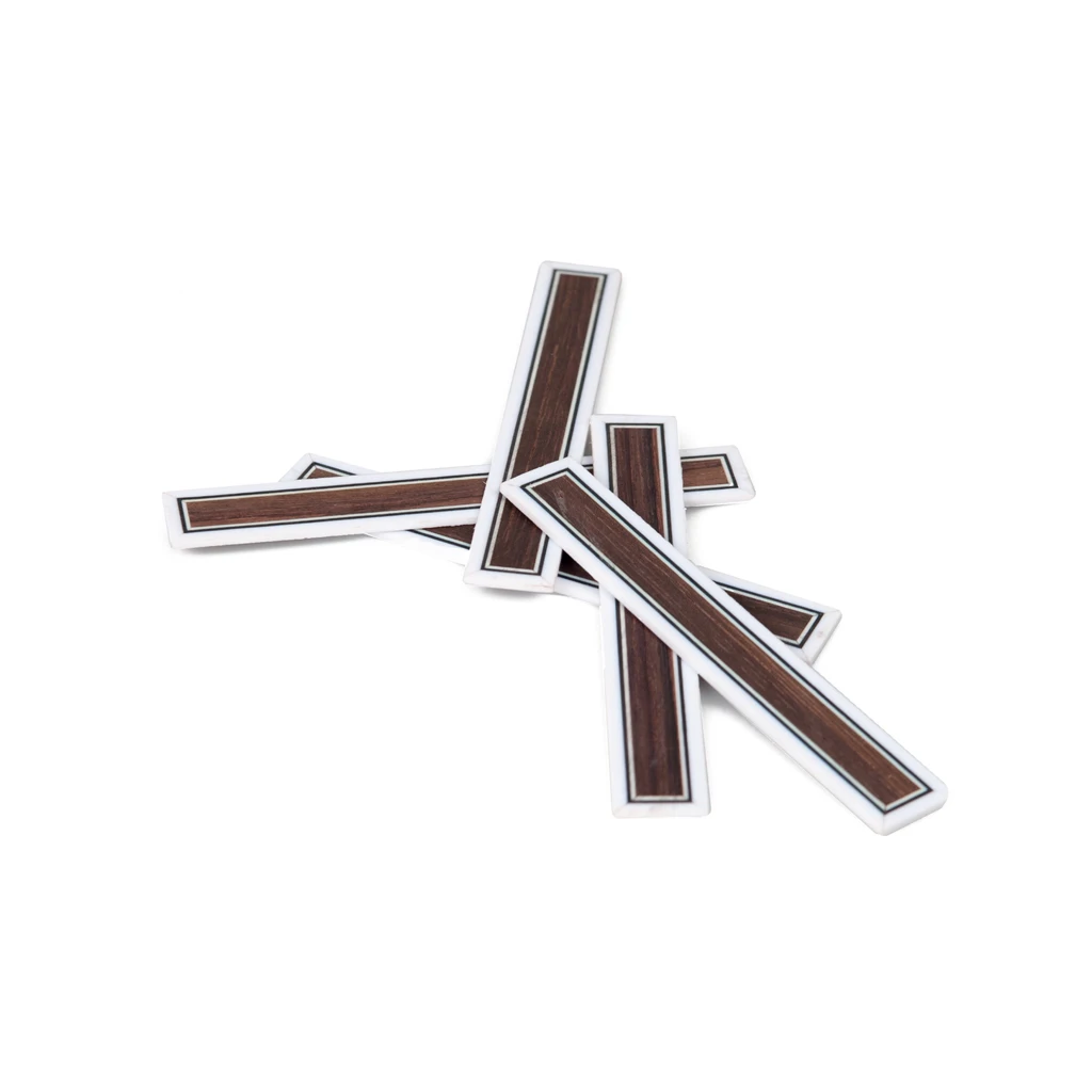 5PCS 클래식 기타 현 넥타이 블록 인레이 나무 기타 브리지 로즈 우드 DIY 클래식 플라멩코 기타 넥타이 액세서리 -  AliExpress