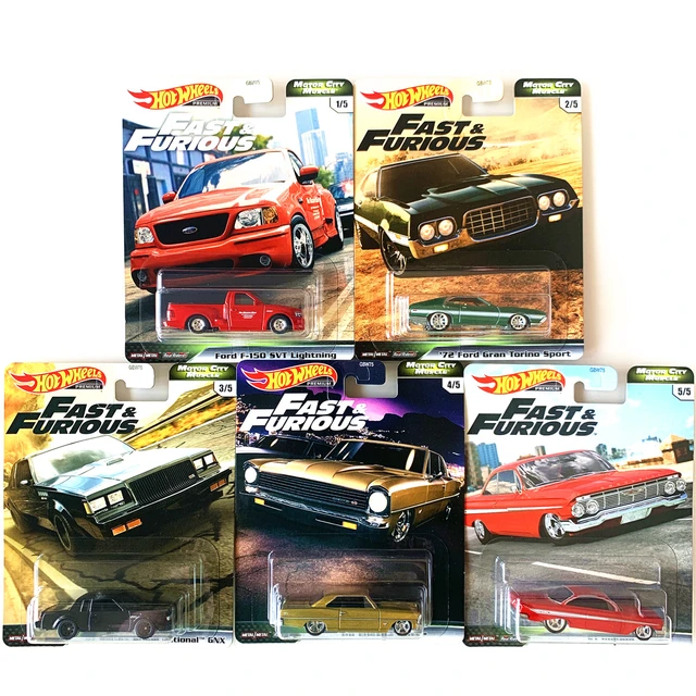 Hot Wheels Fast & amp; Collection Furious de 1: 64 Maroc