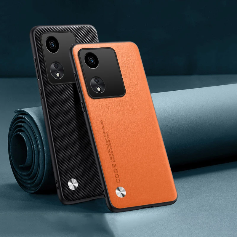 Premium PU Leather Silicone Protective Hard Bumper Cover