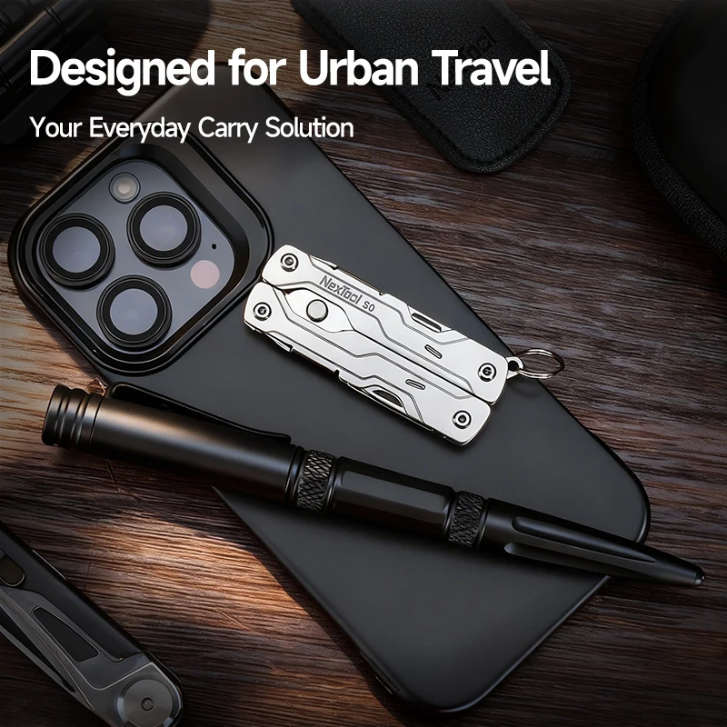 NexTool 8 In 1 Micro Multitools S0 Mini Sailor Scissors Mini Pocket Multitool EDC Folding Hand Tools Camping Survival